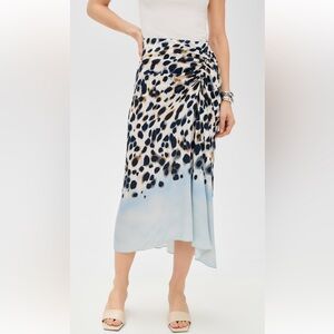 ALC grace skirt Leopard Print Midi Skirt